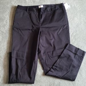 NWT Laundry by Shelli Segal Sz 16W black pants